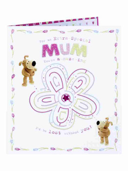 Boofle Flower Maze Mum Mother's Day Card