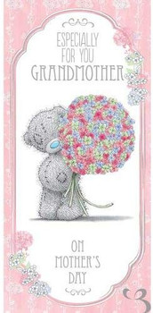 ME TO YOU TATTY TED COLOURFUL WONDERFUL GRANDMOTHER MOTHERS DAY GREETING CARD