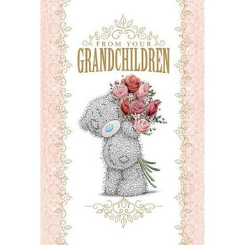 From Your Grandchildren Me to You Bear Mothers Day Card