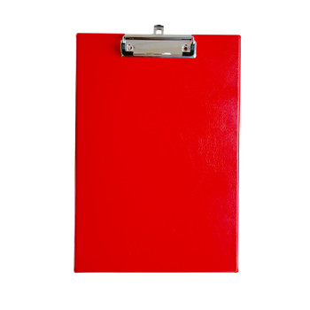 Janrax A4 Red PVC Single Clipboard 