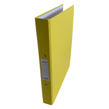 A4 Yellow Paper Over Board Ring Binder by Janrax