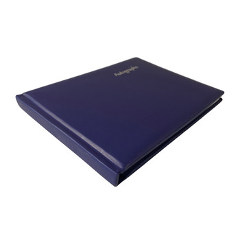 Navy Blue Autograph Book by Janrax - Signature End of Term School Leavers