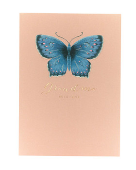 Mother's Day Card Grandma Butterfly with Love