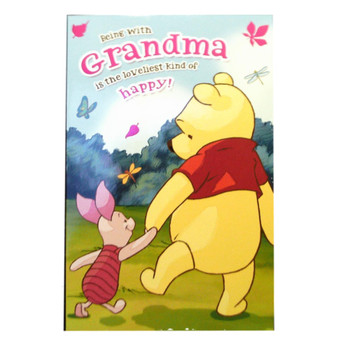 Winnie The Pooh Grandma Mother's Day Card Mother's Day