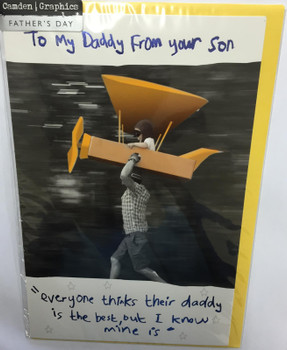 "When I Grow up"Father's Day Greeting Card From Your Son