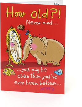 Humorous Funny Animal Birthday Card
