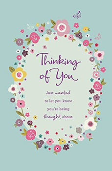 Thinking Of You Butterfly Card