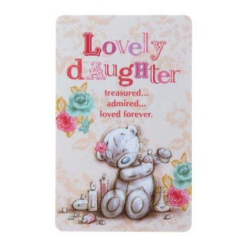 Lovely Daughter Me to You Bear Friendship Card