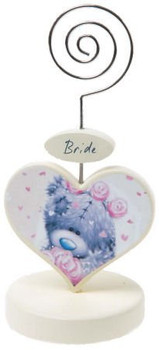 Me to You Bear Wedding Bride Place Name Holder