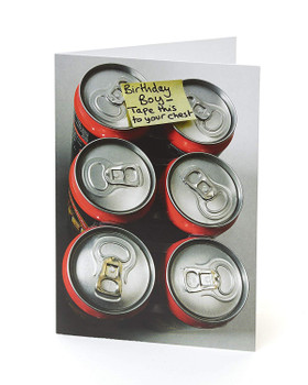 Funny Birthday Card Six Pack