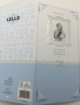 Holy Communion Sweet & Pretty Girl Greeting Card Holy Communion Sweet & Pretty Girl Greeting Card