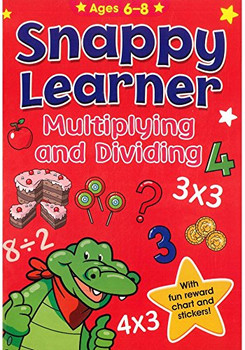 Snappy Learner: Mulitpling and Dividing with fun reward chart & stickers (teaching multiplying & dividing helps child development)