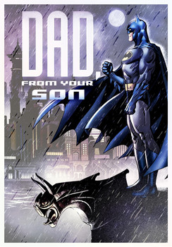 Hallmark Dad From Your Son Fathers Day Warner Bros Batman Card
