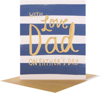 With Love Dad On Father's Day Card Hallmark 