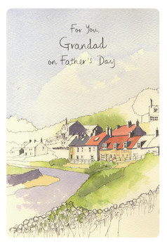 Grandad Village Father's Day Hallmark Card
