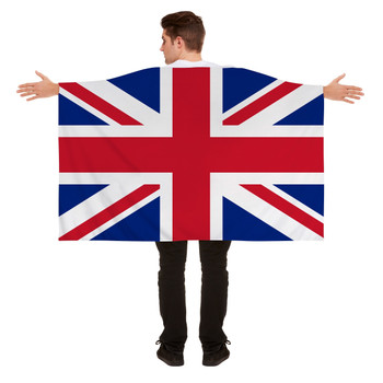 Wearable British Union Jack Flag 5x3 ft