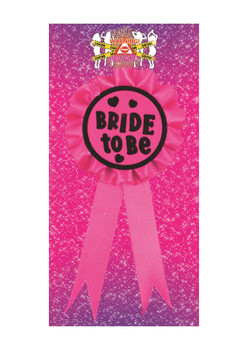 Bride To Be Hen Party Rosette