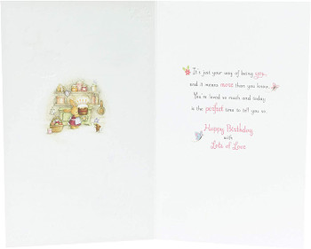Cute Mum Birthday Card with Lovely Words