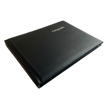 72 x Black Autograph Books by Janrax - Signature End of Term School Leavers