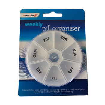 Weekly Organiser Pill Box by Masterplast