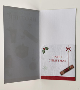 Brother Christmas Money Wallet Gift Card