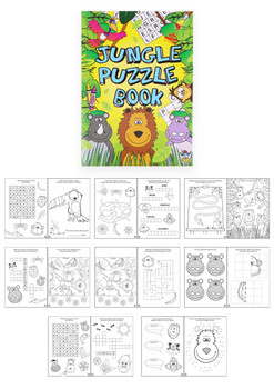 Mini Jungle Puzzle Book Mini Jungle Puzzle Book