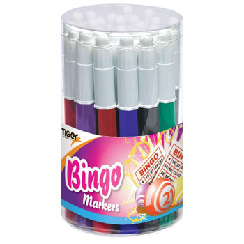 Pack of 24 Assorted Colour Bingo Markers