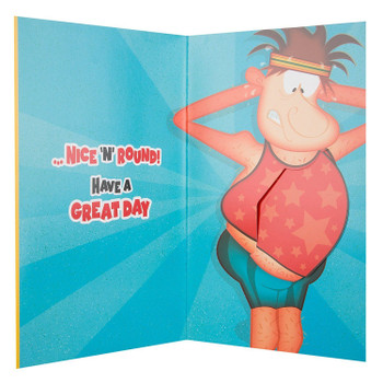 Hallmark Dad Father's Day Card 'Nice and Round' - Medium