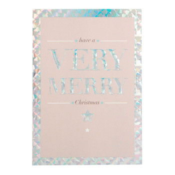 Christmas Card 'Very Merry' 