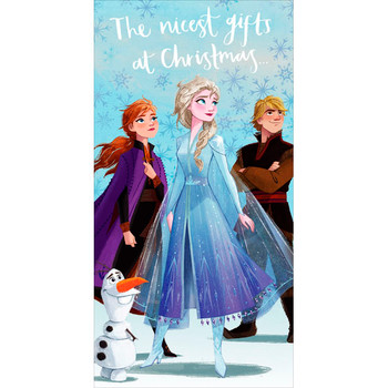 The Nicest Gifts Disney Frozen Christmas Card