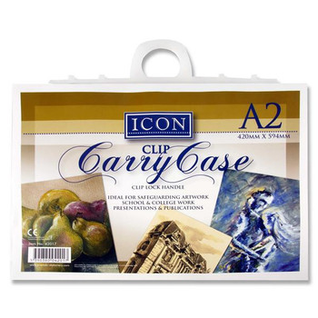 A2 Carry Case With Handle by Icon Art A2 Carry Case With Handle by Icon Art