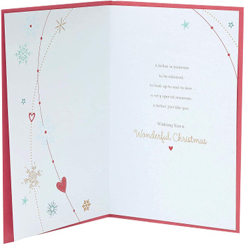 Father Christmas Card Lovely Sentimental Message