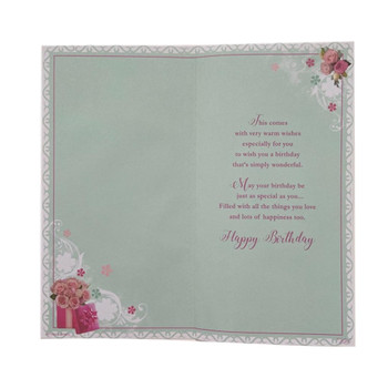 To Special Nan Birthday Wishes Soft Whispers Card