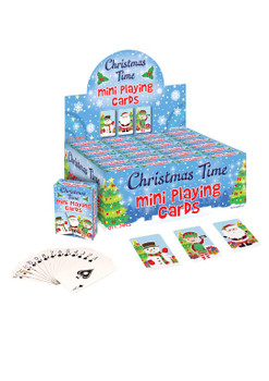 Mini Christmas Playing Cards 6x4cm Mini Christmas Playing Cards 6x4cm