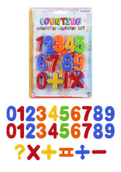 Pack of 26 4cm Magnetic Numbers Set Pack of 26 4cm Magnetic Numbers Set