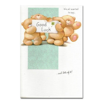 Good Luck Adorable Forever Friends Hallmark From All Of Us New Card