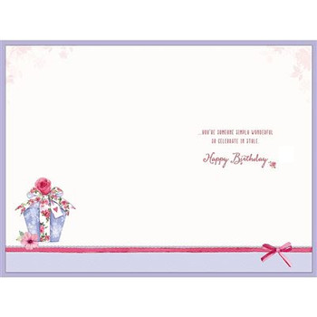 Special Granddaughter Birthday Card Present With Bow