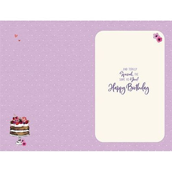 Cake On Stand Birthday Card