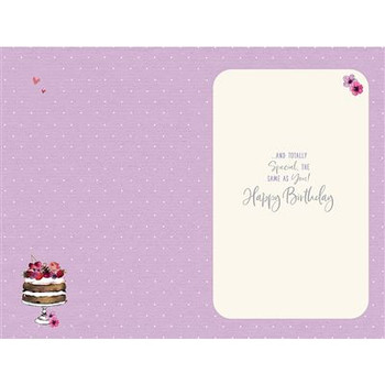Special Friend Birthday Cake Card
