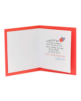 Hubby Valentine's Day Card Husband For Him