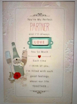 For My Partner on Your Birthday Hallmark Card Love