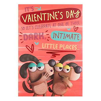 Open Valentine's Day Greeting Card 'Wardrobe' 