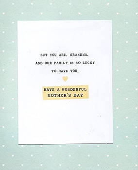 Very Special Grandma Happy Mother's Day Card Quality Greeting Cards