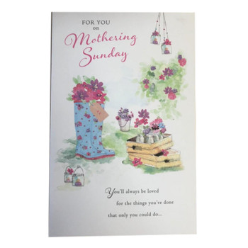 Mother's Day Card For You On Mothering Sunday
