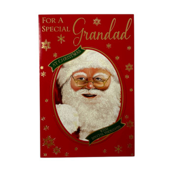 Santa Design For a Special Grandad Christmas Card Santa Design For a Special Grandad Christmas Card
