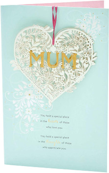 Mum Birthday Card Luxury Handmade with Lovely Sentimental Verse
