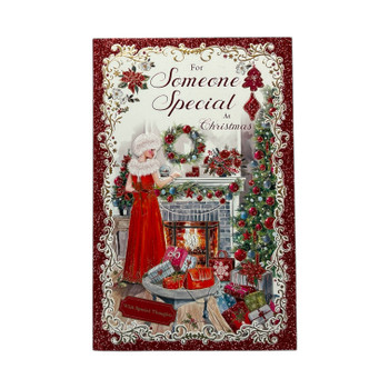 To My Beautiful Girlfriend with Love Christmas Card To My Beautiful Girlfriend with Love Christmas Card