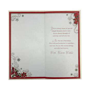 For a Wonderful Woman Who’s Like a Daughter Christmas Card For a Wonderful Woman Who’s Like a Daughter Christmas Card
