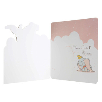 Dumbo 1st Birthday Card 'So Much Fun' 