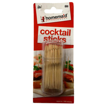 100 Wooden Cocktail Sticks